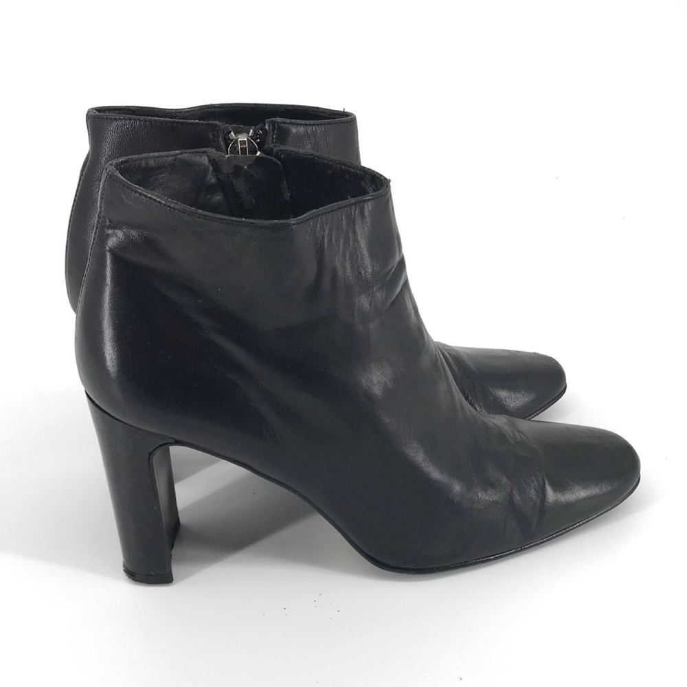 Enzo Angiolini Black leather Ankle Boots
